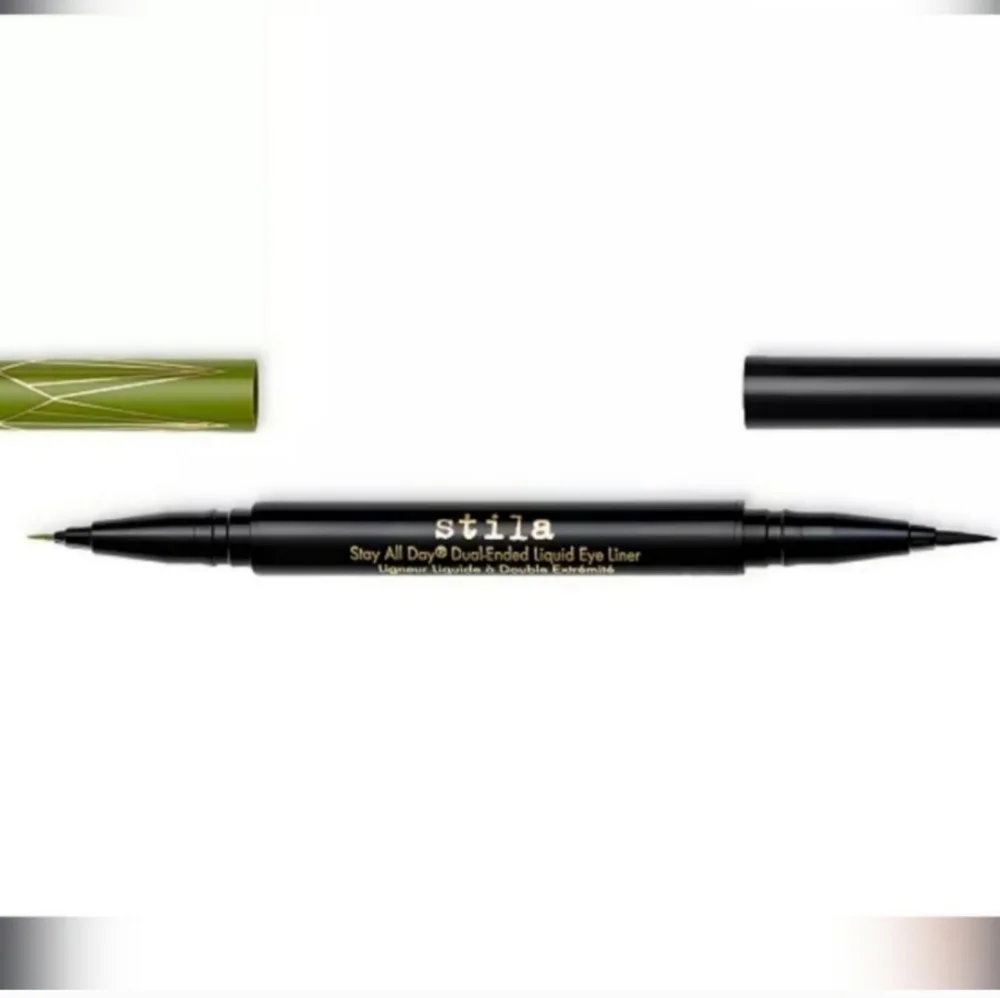 Stila Duel Ended Liquid Eyeliner in Intense Black/Mojito